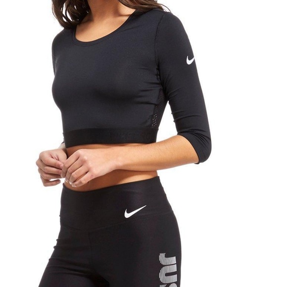 nike hypercool crop top
